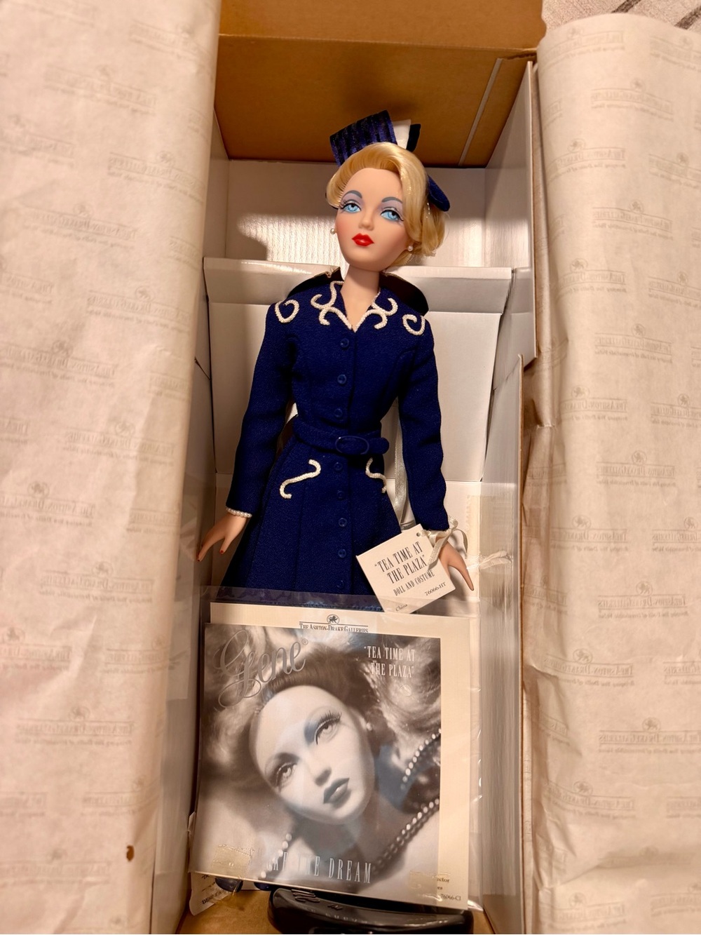 Gene Marshall “Tea Time at The Plaza” FAO Schwarz Doll #146 COA